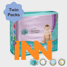 INNHJ-HUB-001 MODEL WHOLESALE NEWBORN MINI MIDI MAXI JUNIOR EXTRA LARGE FLEXIBLE UNISEX PREMIUM ABSORBENT DIAPERS